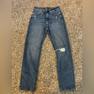 Mavi Soho High Rise Girlfriend Jeans- Size 26W/29L